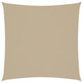 Schaduwdoek vierkant beige waterdicht oxford stof detail 1