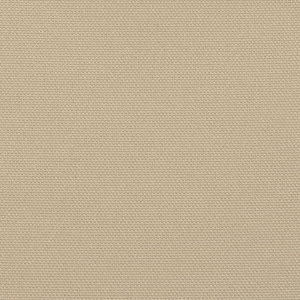 Schaduwdoek vierkant beige waterdicht oxford stof detail 8