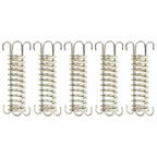 Spanveer voor schaduwdoek RVS 5 stuks