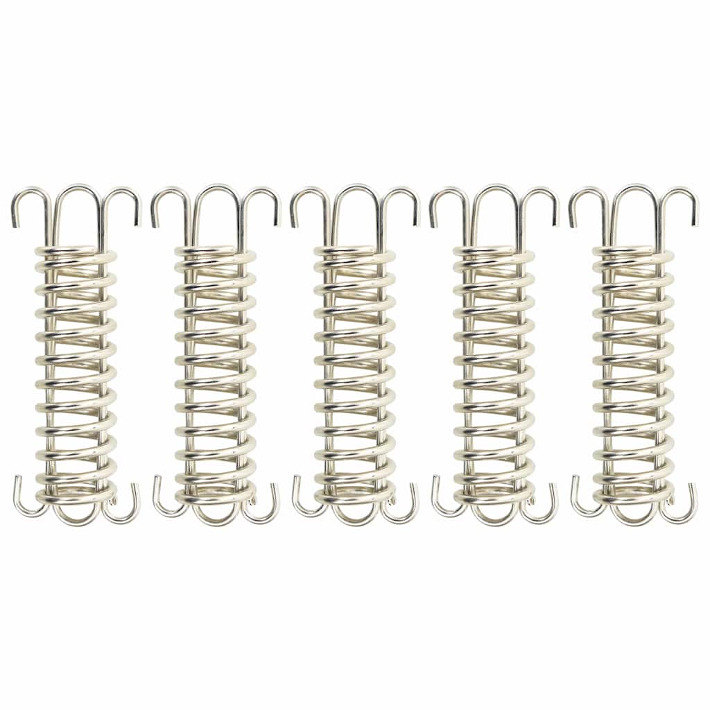 Spanveer voor schaduwdoek RVS 5 stuks