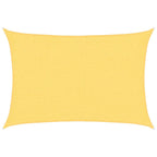 Schaduwdoek rechthoekig beige waterdoorlatend HDPE 160 g/m²