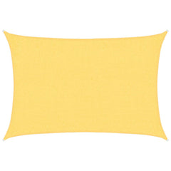 Schaduwdoek rechthoekig beige waterdoorlatend HDPE 160 g/m²