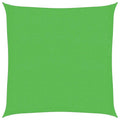 Schaduwdoek vierkant lichtgroen waterdoorlatend HDPE 160 g/m²