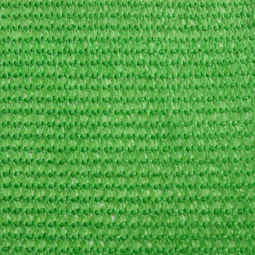 Schaduwdoek vierkant lichtgroen waterdoorlatend HDPE 160 g/m² detail 8