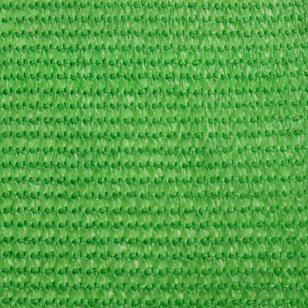 Schaduwdoek rechthoekig lichtgroen waterdoorlatend HDPE 160 g/m² detail 8