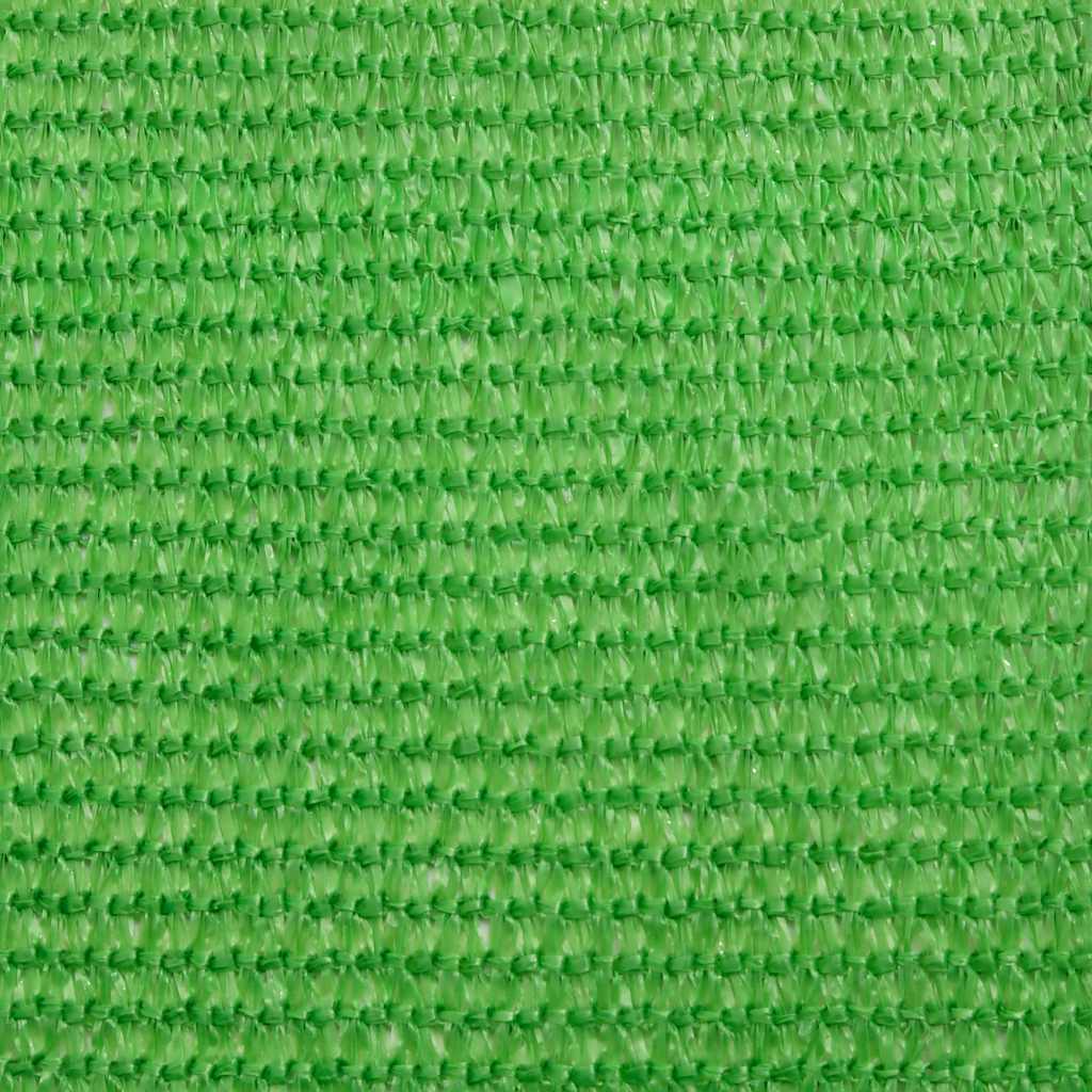 Schaduwdoek trapezium lichtgroen waterdoorlatend HDPE 160 g/m² detail 8