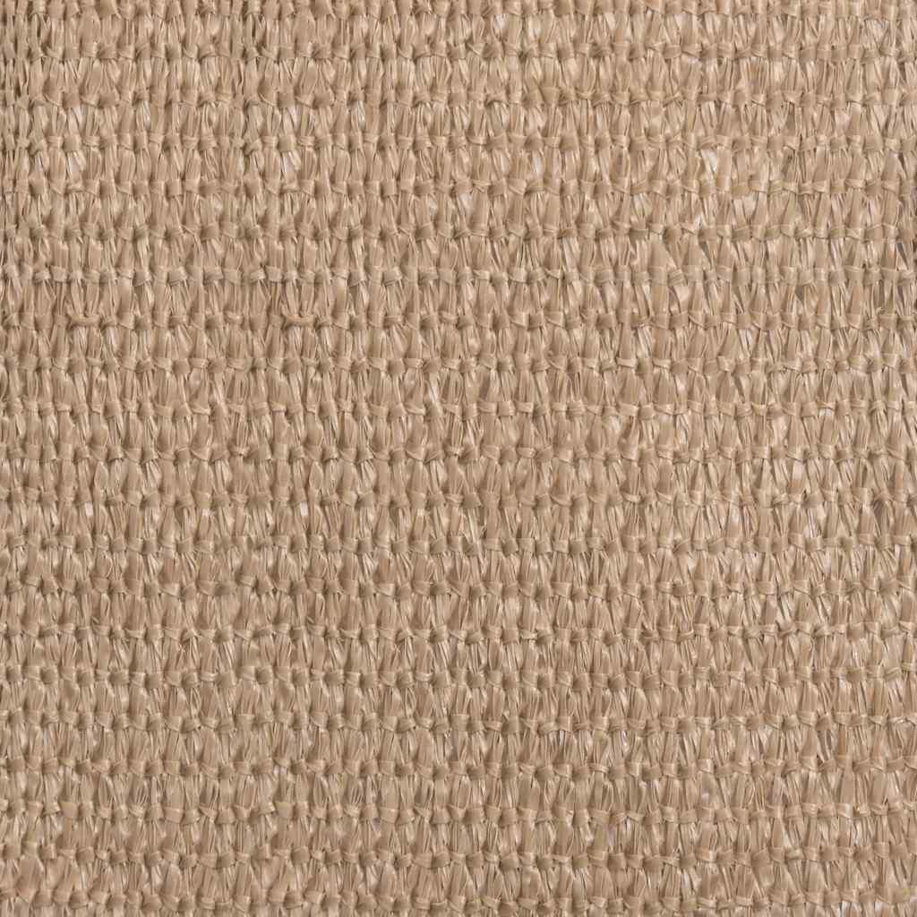 Schaduwdoek rechthoekig taupe waterdoorlatend HDPE 160 g/m² detail 8