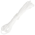 Schaduwdoek driehoekig taupe waterdoorlatend HDPE 160 g/m² detail 7