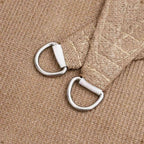 Taupe trapezium HDPE schaduwdoek detail 4