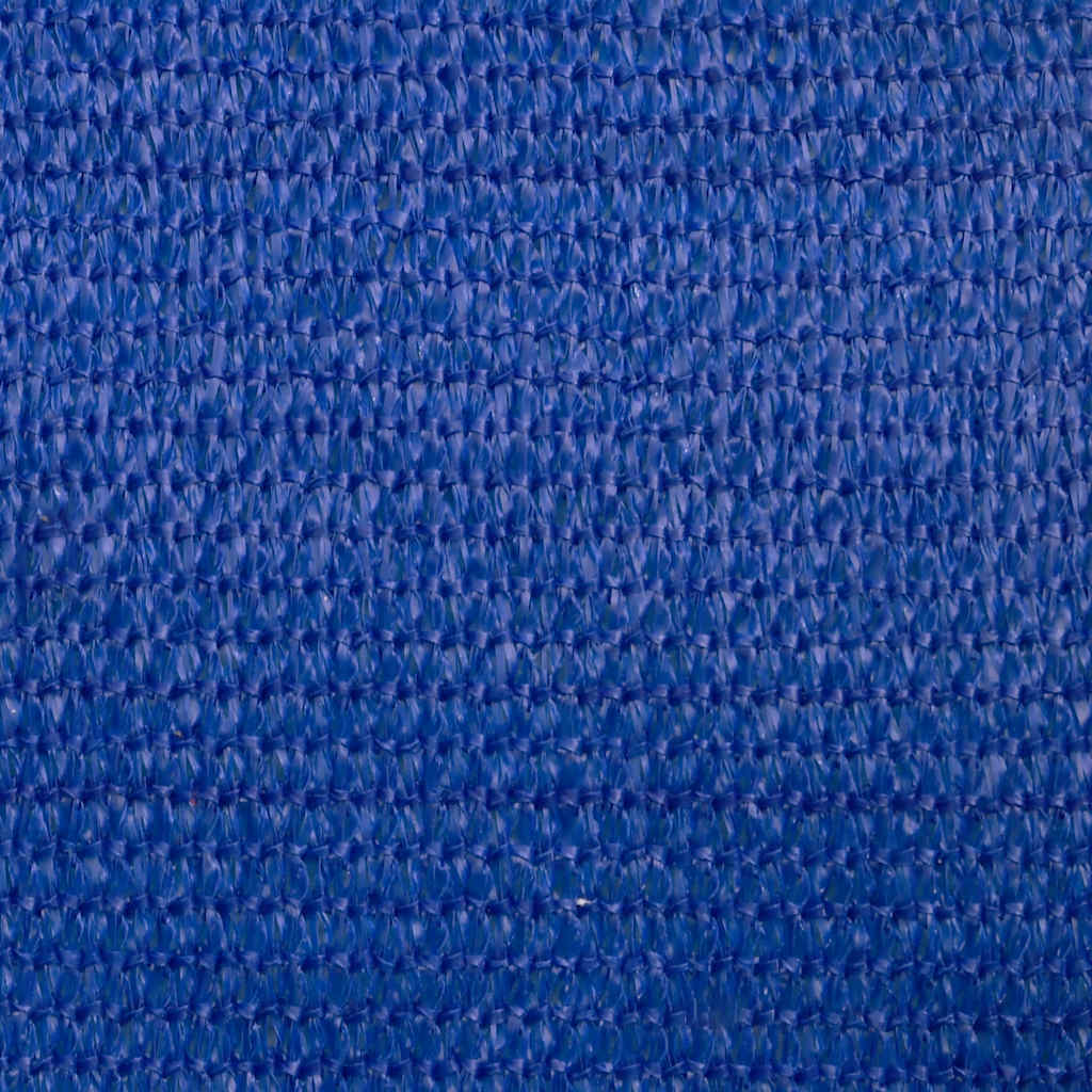 Schaduwdoek rechthoekig blauw waterdoorlatend HDPE 160 g/m² detail 8