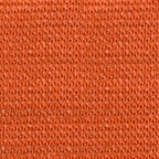 Schaduwdoek vierkant oranje waterdoorlatend HDPE 160 g/m² detail 8