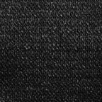 Zwart trapezium HDPE schaduwdoek detail 8