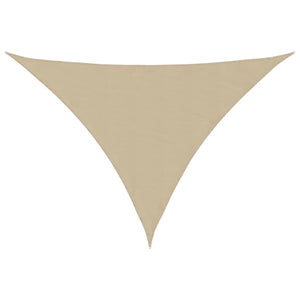 Driehoekig schaduwdoek beige