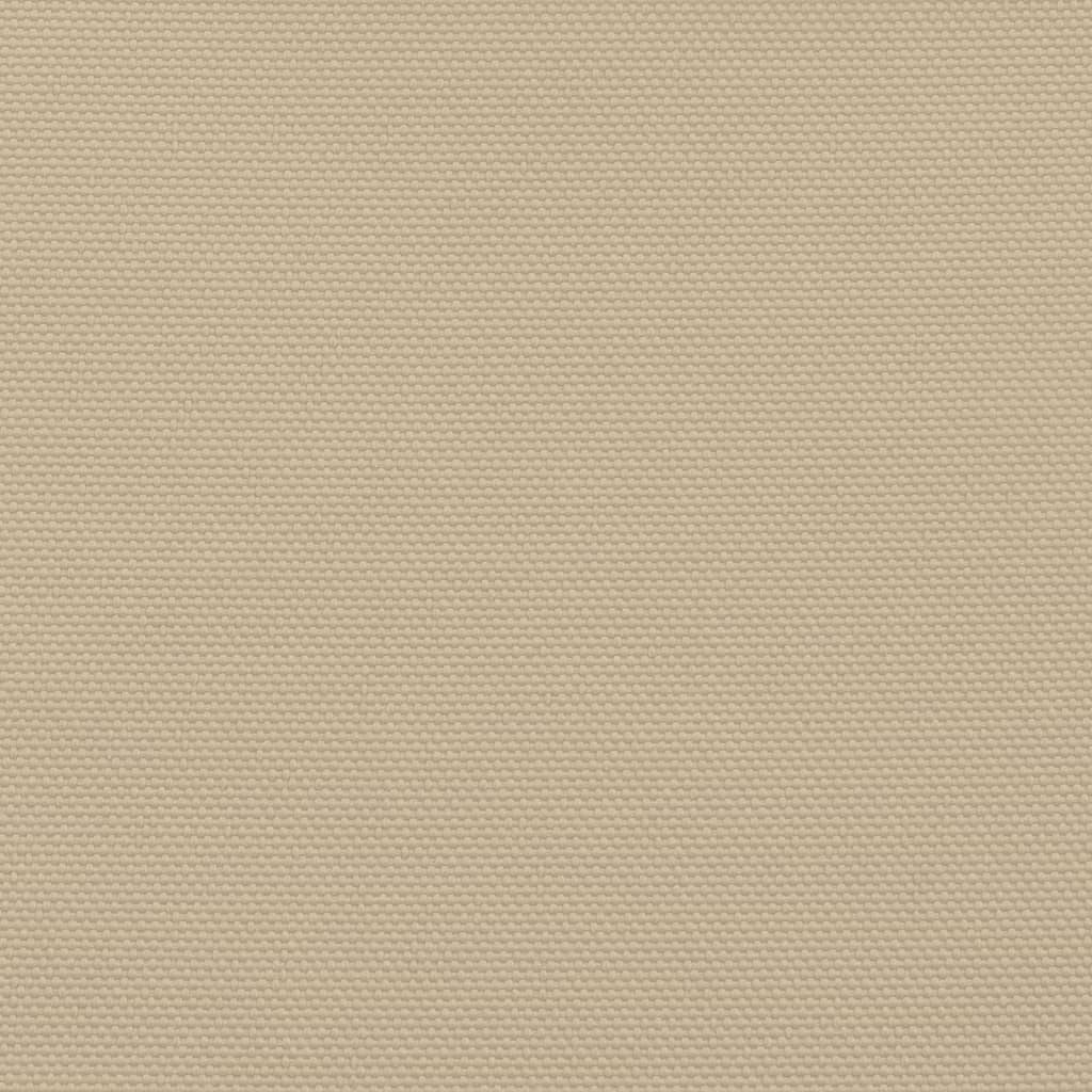 Driehoekig schaduwdoek beige