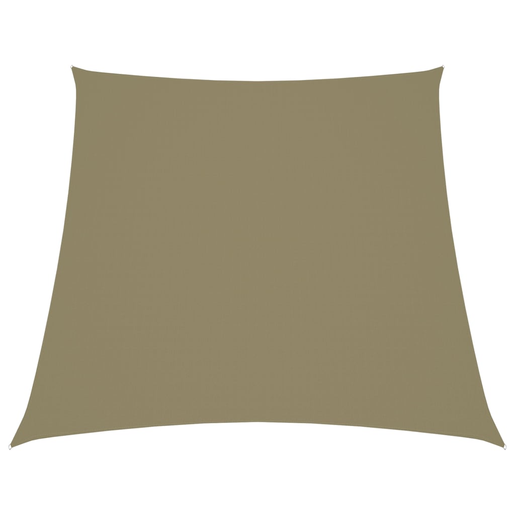 Schaduwdoek trapezium 2/4x3 meter beige