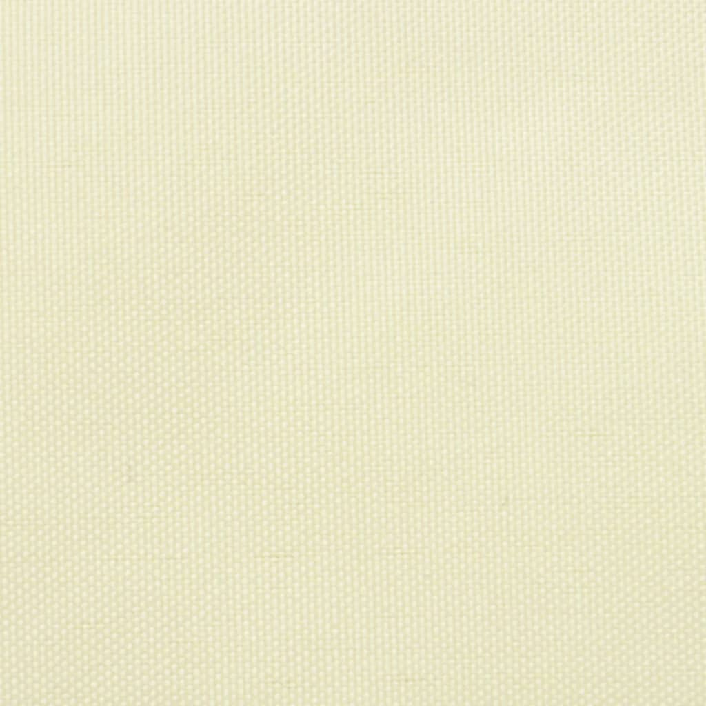 Schaduwdoek trapezium 2/4x3 meter crèmekleurig