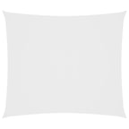 Rechthoekig schaduwdoek wit