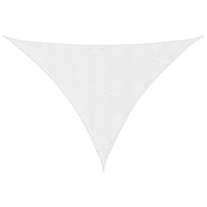 Driehoekig schaduwdoek wit