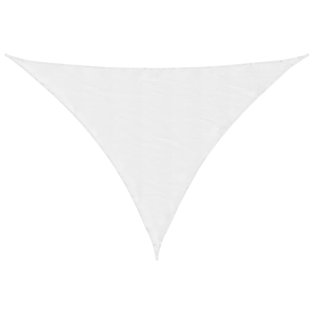 Driehoekig schaduwdoek wit