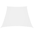 Schaduwdoek trapezium 2/4x3 meter wit