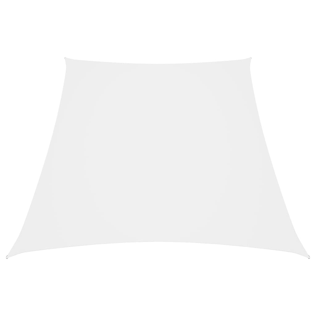 Schaduwdoek trapezium 2/4x3 meter wit