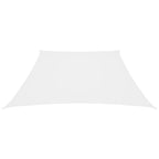 Schaduwdoek trapezium 2/4x3 meter wit