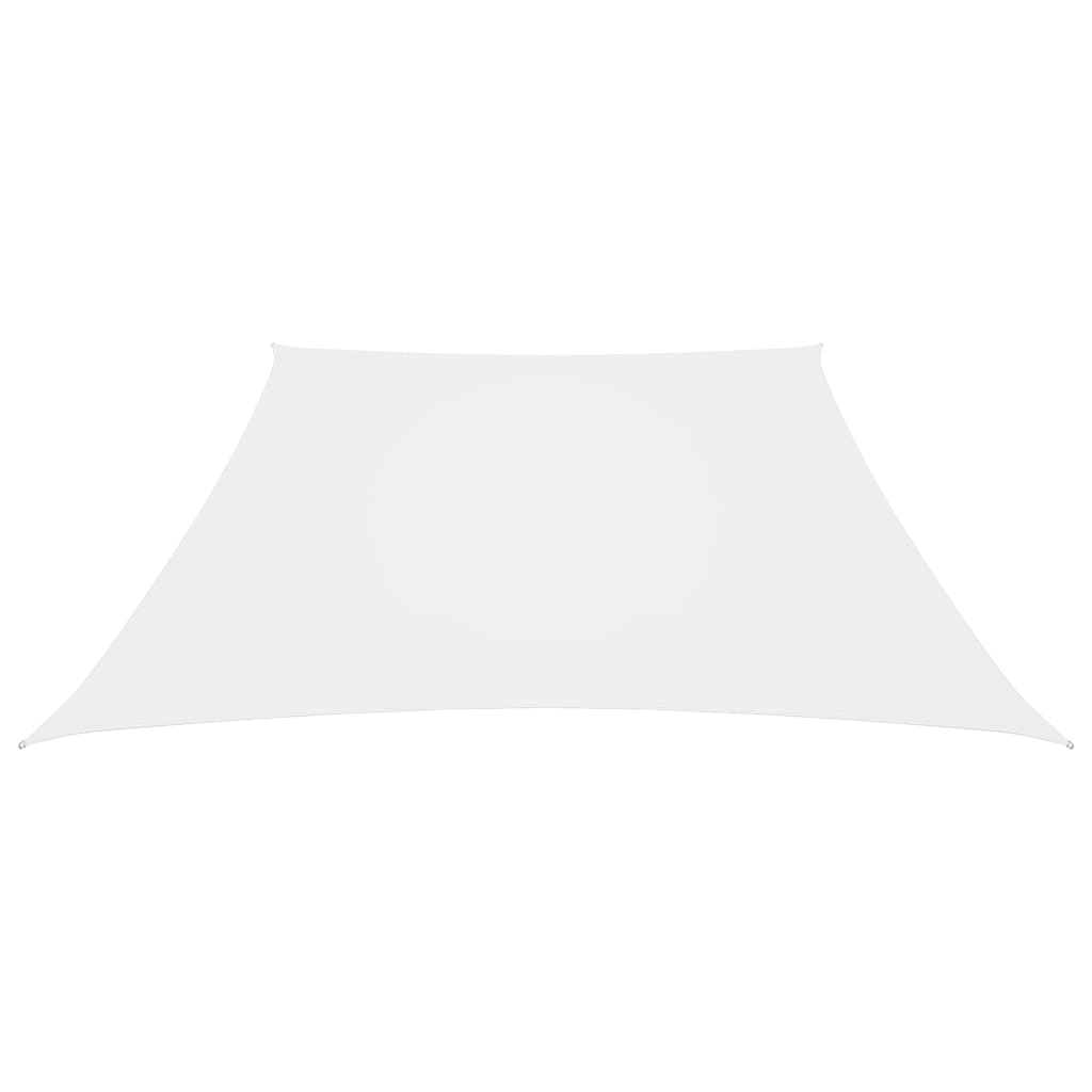 Schaduwdoek trapezium 2/4x3 meter wit