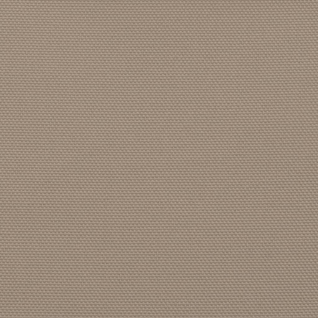Schaduwdoek rechthoekig taupe waterdicht oxford stof detail 8