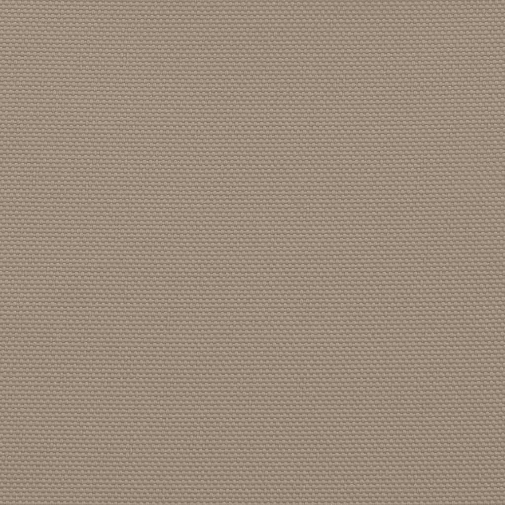 Schaduwdoek driehoekig taupe waterdicht oxford stof detail 8