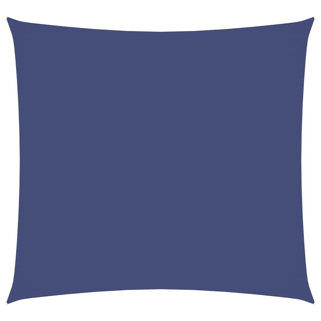 Schaduwdoek vierkant blauw waterdicht oxford stof