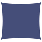 Schaduwdoek vierkant blauw waterdicht oxford stof
