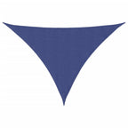 Schaduwdoek driehoekig blauw waterdicht oxford stof