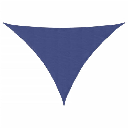 Schaduwdoek driehoekig blauw waterdicht oxford stof