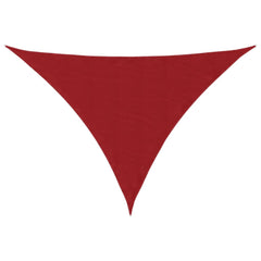 Schaduwdoek driehoekig rood waterdicht oxford stof