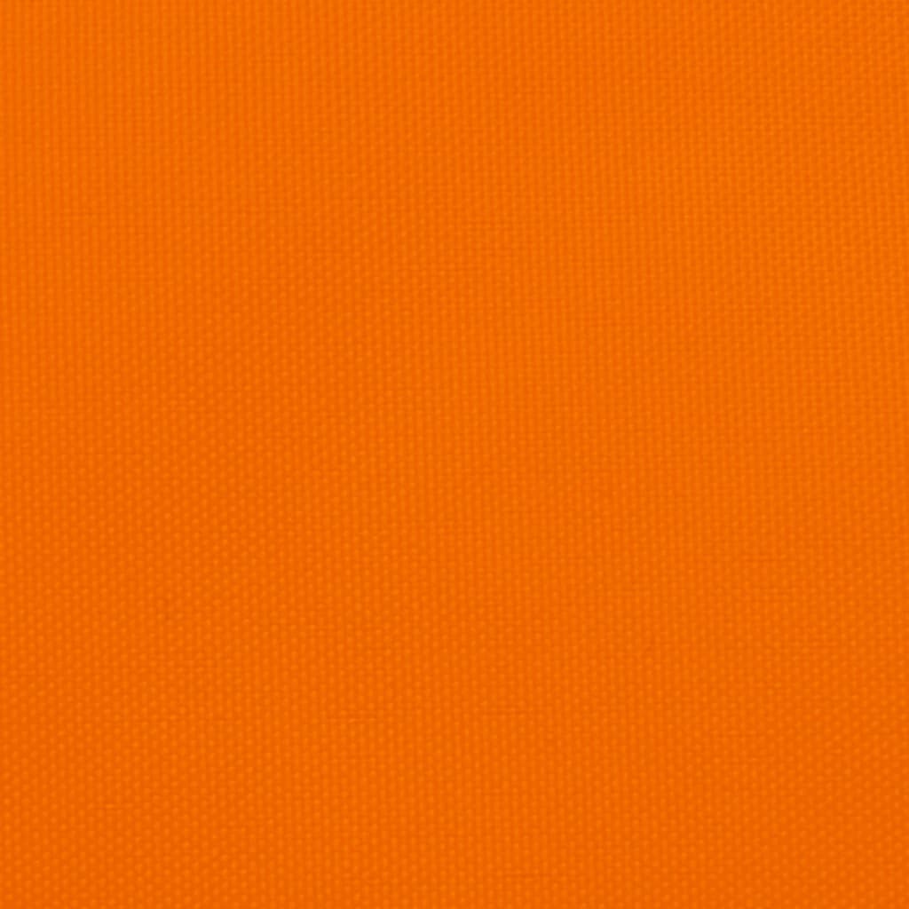 Schaduwdoek vierkant oranje waterdicht oxford stof detail 8