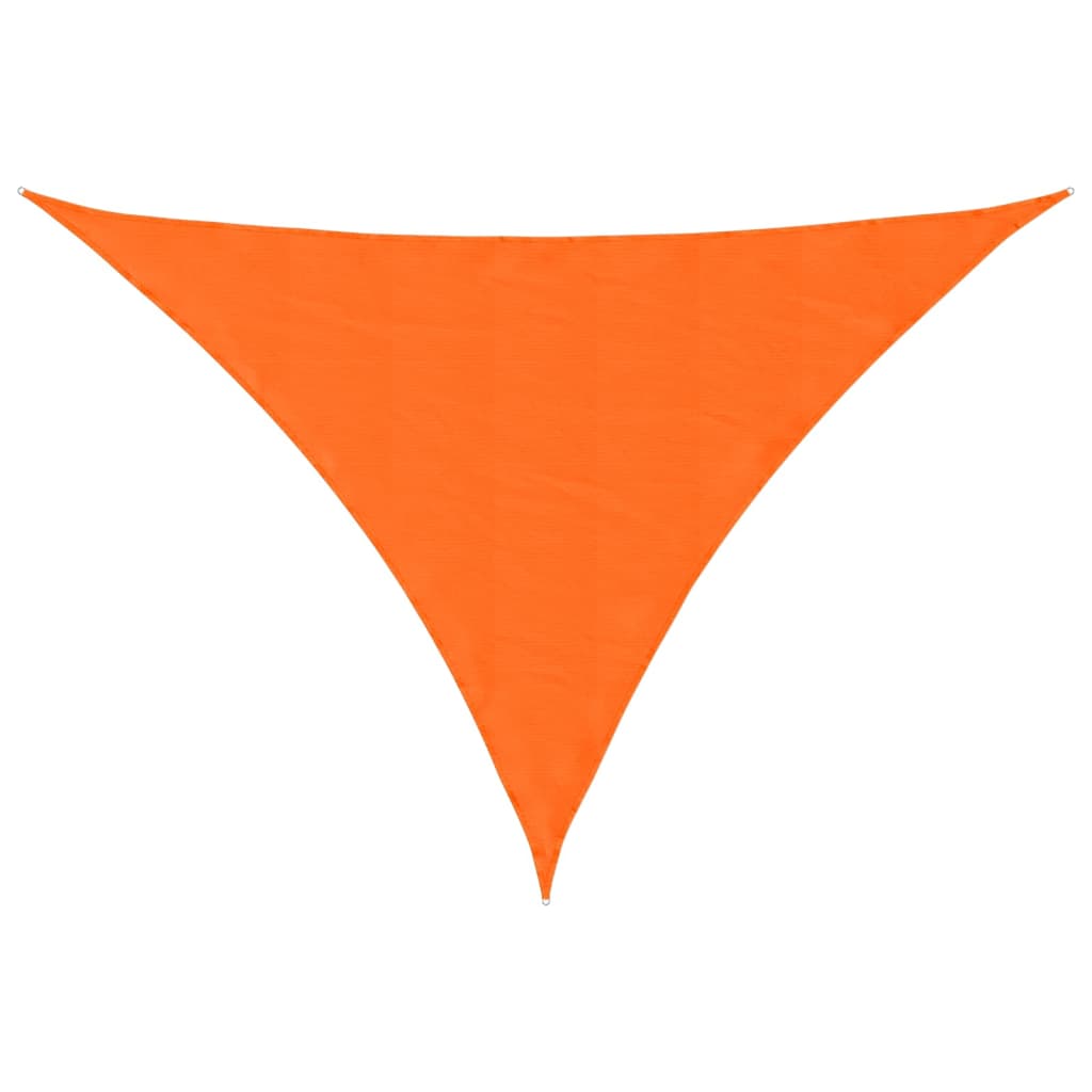 Schaduwdoek driehoekig oranje waterdicht oxford stof