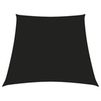 Schaduwdoek trapezium zwart waterdicht oxford stof detail 1