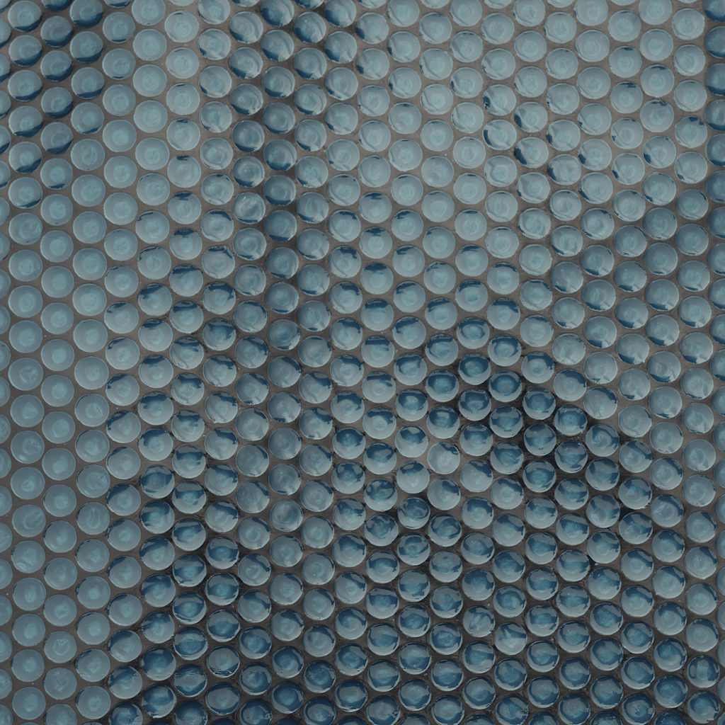Zwembadfolie solar drijvend 210 cm zwart en blauw