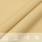 Schaduwdoek vierkant zand waterdicht oxford stof detail 7