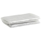 Doorzichtig zeildoek met zeilringen PVC