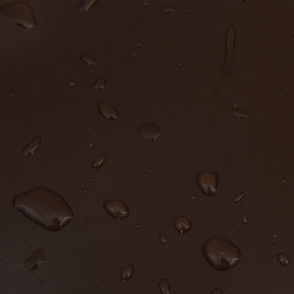 Toepassing van bruin afdekzeil van 650 g per m²
