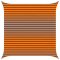Schaduwdoek vierkant oranje waterdicht oxford stof
