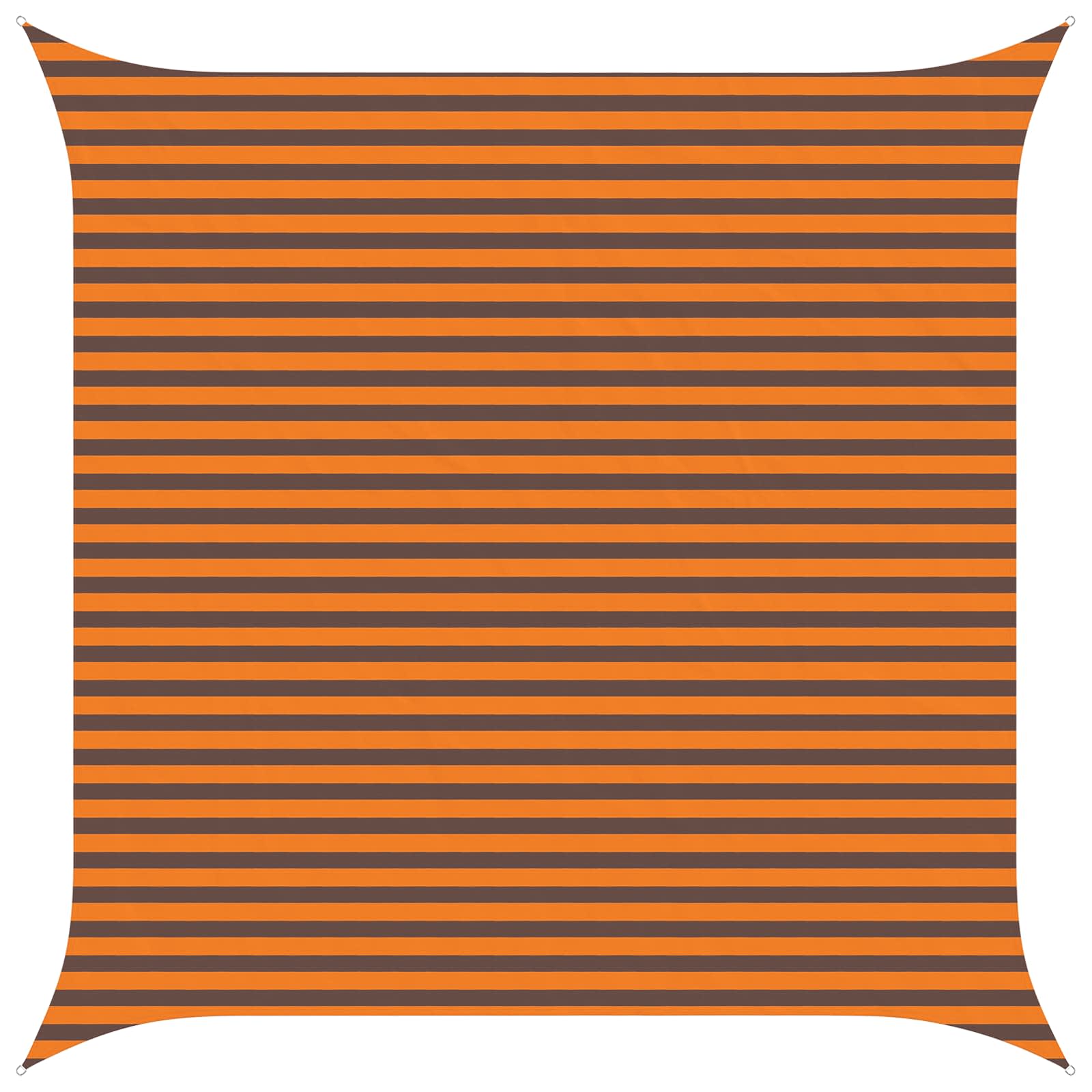 Schaduwdoek vierkant oranje waterdicht oxford stof
