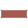 Schaduwdoek rechthoekig terracotta waterdicht oxford stof