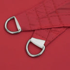 Schaduwdoek rechthoekig rood waterdicht oxford stof detail 4